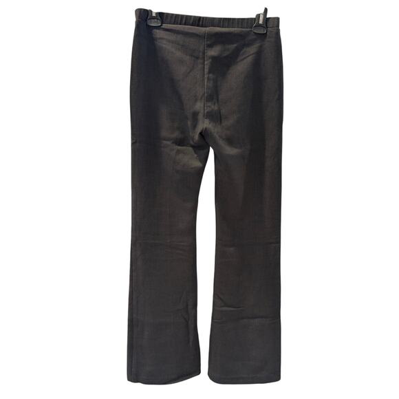 ISDA & Co Dark Grey Trousers XS Straight Leg Stretch Dress Pants Work Career - Picture 2 of 6